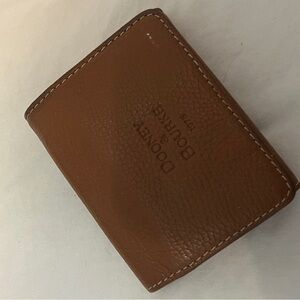 Dooney & Bourke Brown Leather Wallet